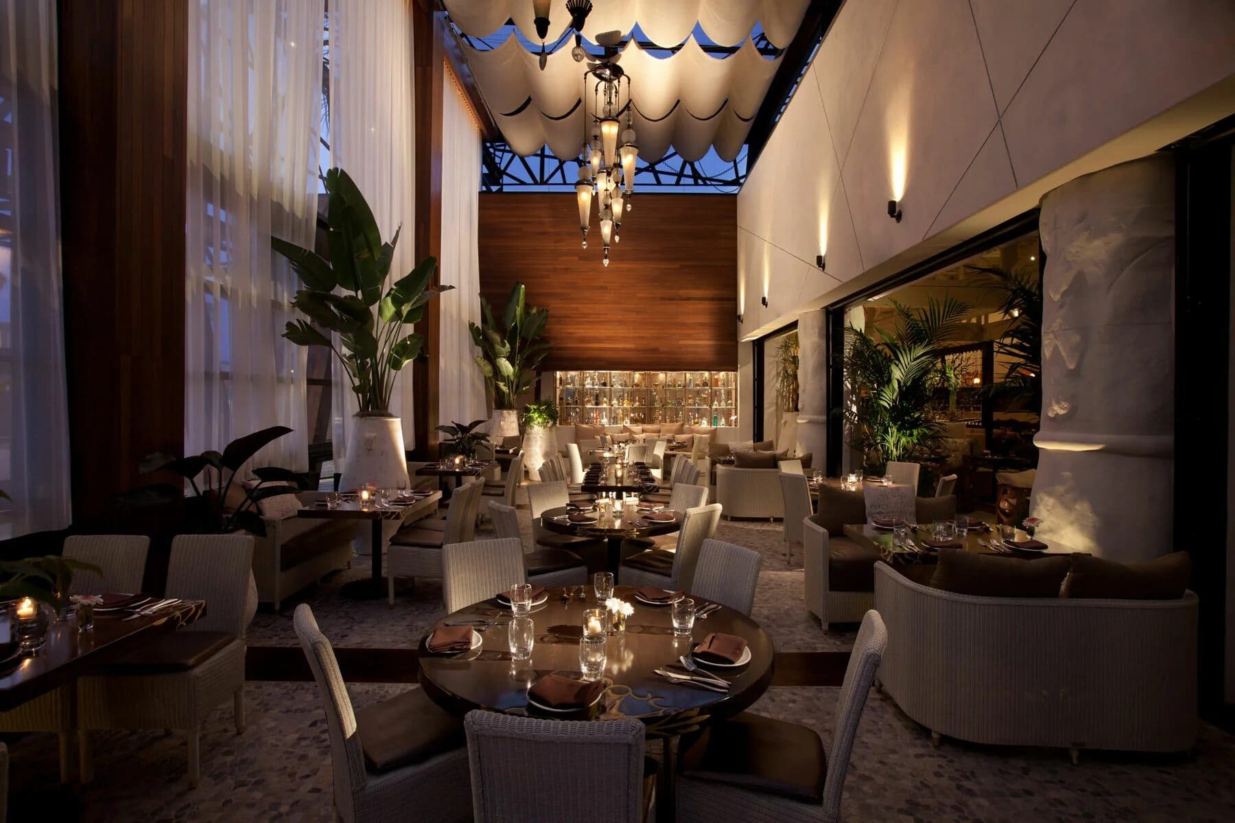 Elegant restaurant interior at RegalVista